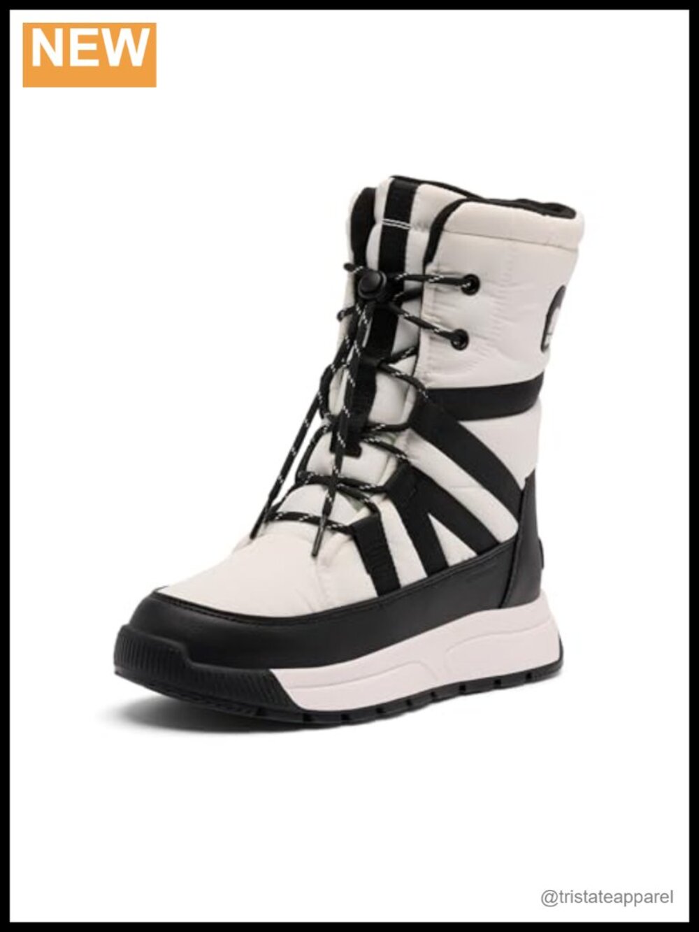 Women's Whitney III Tall Snow Boots Waterproof Calf High Lace Up Nylon Fleece